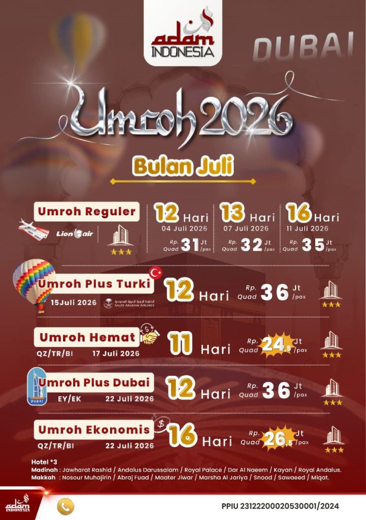 umroh juli 2026